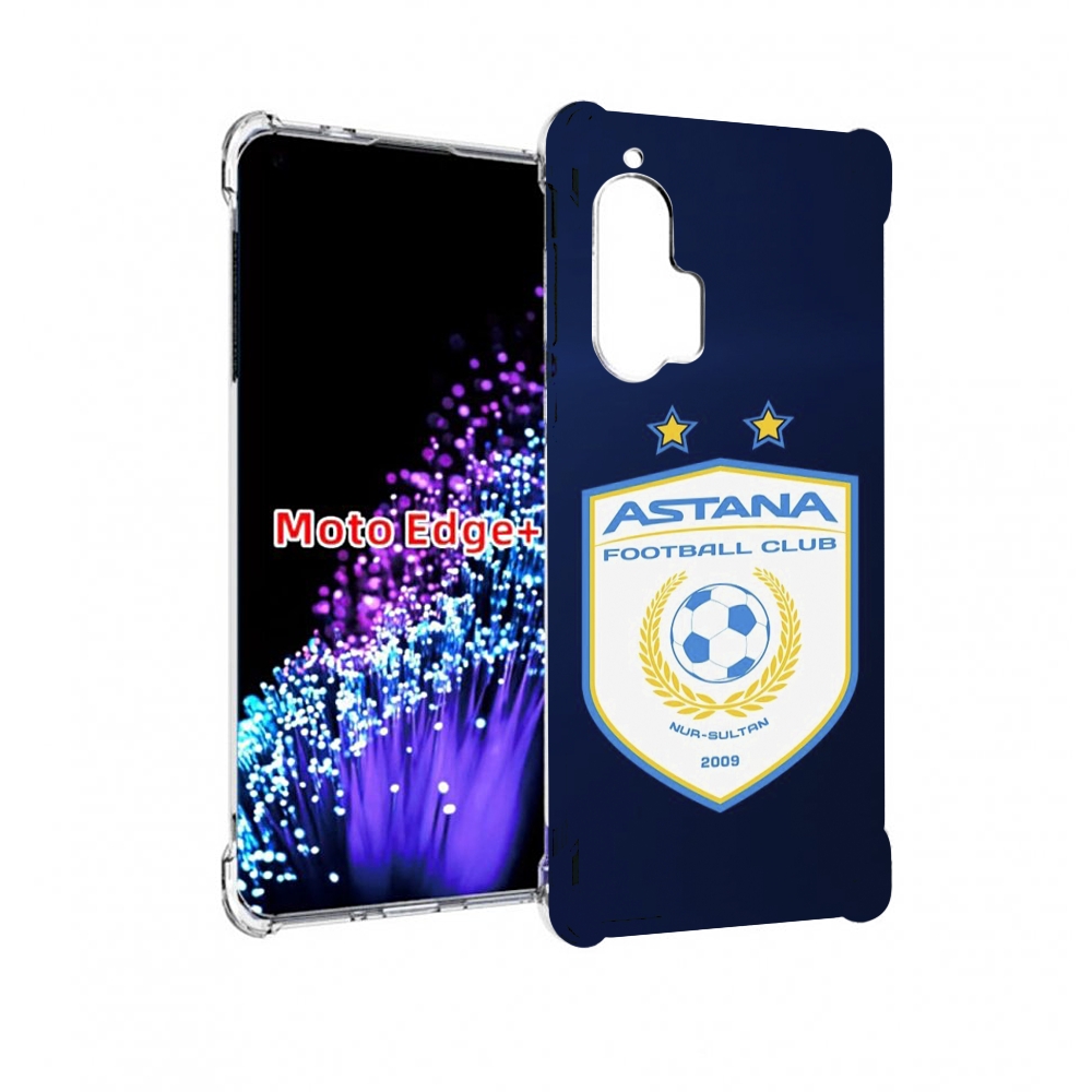 

Чехол MyPads фк астана нур султан для Motorola Edge+ Plus, Прозрачный, Tocco