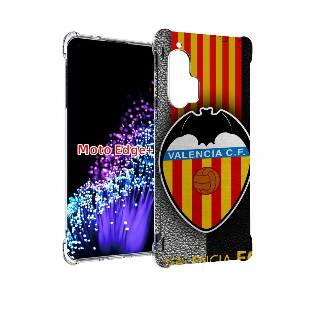 

Чехол MyPads фк валенсия мужской для Motorola Edge+ Plus, Прозрачный, Tocco