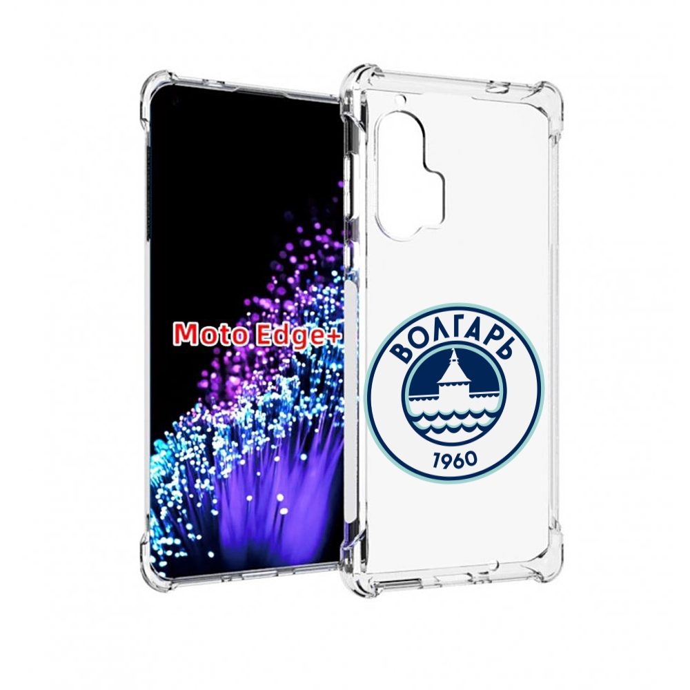

Чехол MyPads фк волгарь астрахань для Motorola Edge+ Plus, Прозрачный, Tocco