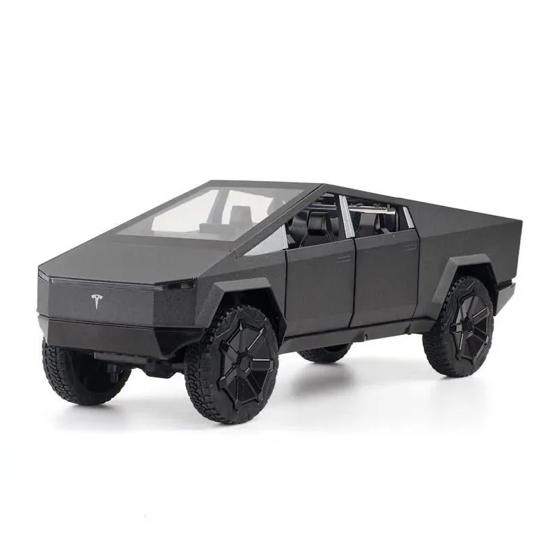 

Металлическая модель Тесла Кибертрак, Черный, Tesla-Kybertruck
