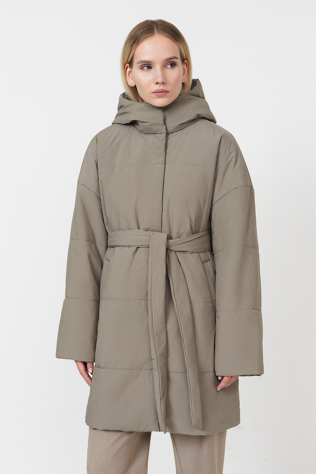 

Куртка женская Baon B0323521 бежевая XS, Бежевый, B0323521