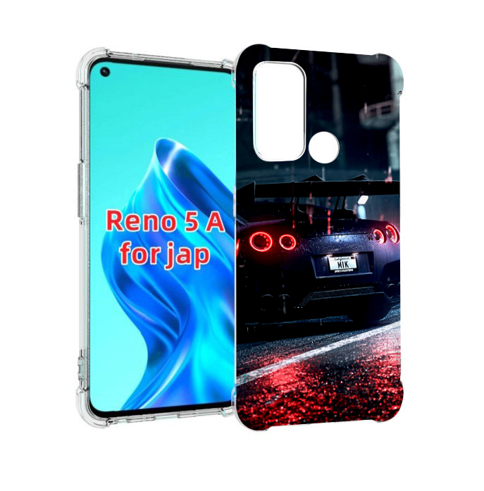 

Чехол MyPads Nissan Skyline для Oppo Reno 5A, Прозрачный, Tocco