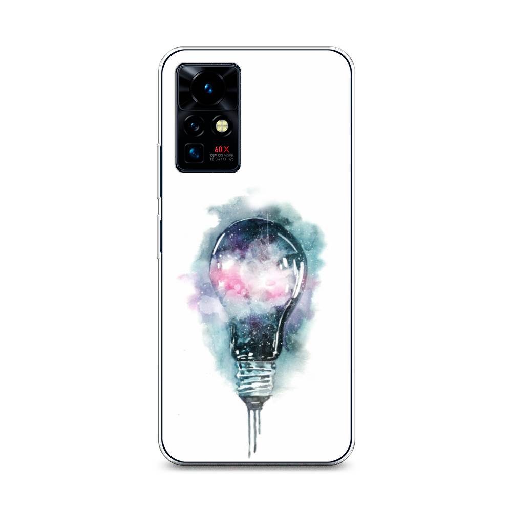 

Чехол на Infinix Zero X Pro "Волшебная лампа", Белый;серый, 3101150-4