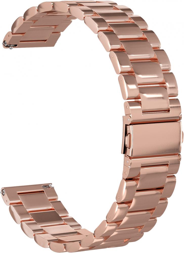 

Ремешок GSMIN Classic Collection 22 для Samsung Galaxy Watch3 45мм Rose Gold, Золотистый, Classic Collection 22 для Samsung Galaxy Watch3 45мм