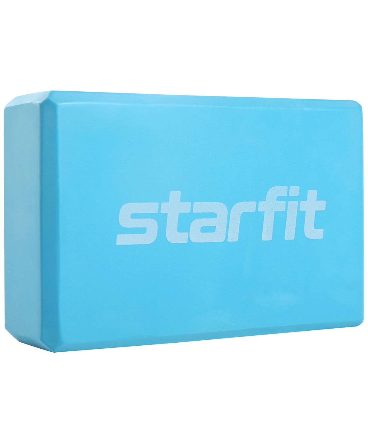 Блок для йоги StarFit Core YB-200 EVA 22,5x8x15 см, синий пастель