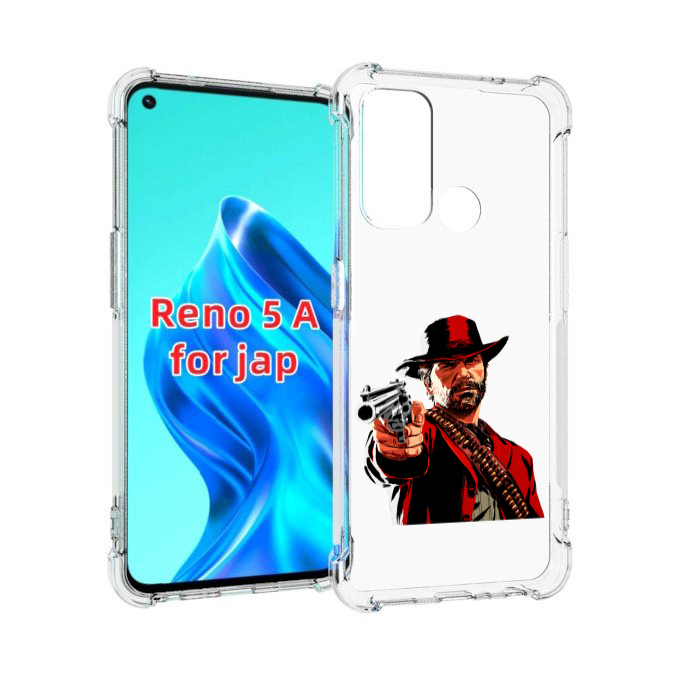 

Чехол MyPads Red-Dead-Redemption-2-РДР-2 для Oppo Reno 5A, Прозрачный, Tocco