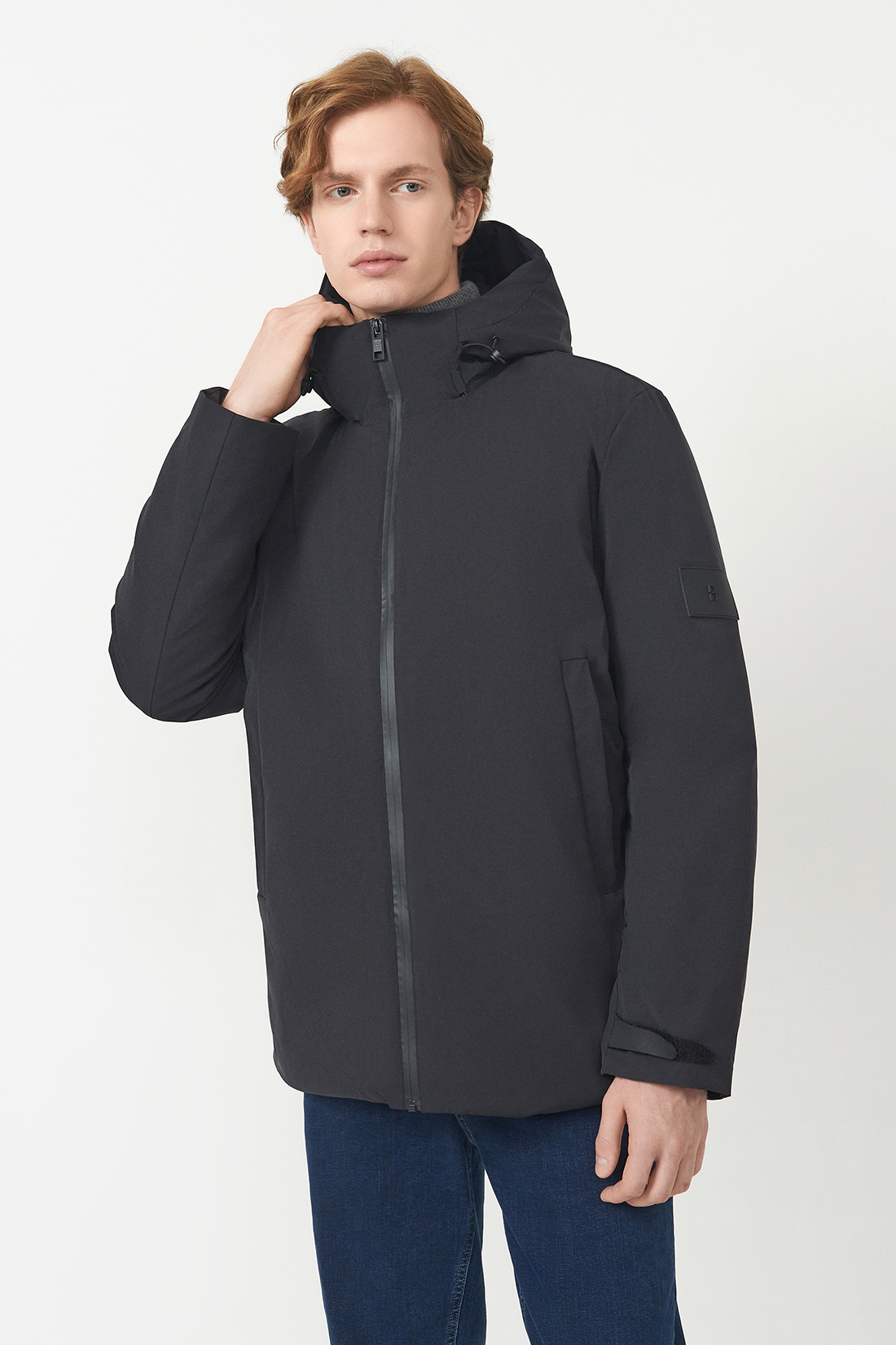 Зимняя куртка мужская Baon B5323509 черная L