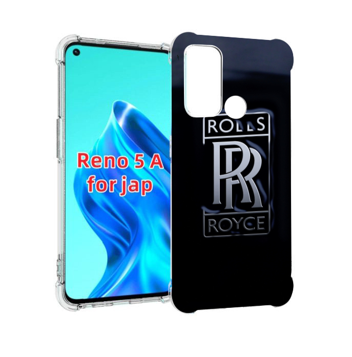 

Чехол MyPads Rolls Royce-3 мужской для Oppo Reno 5A, Прозрачный, Tocco