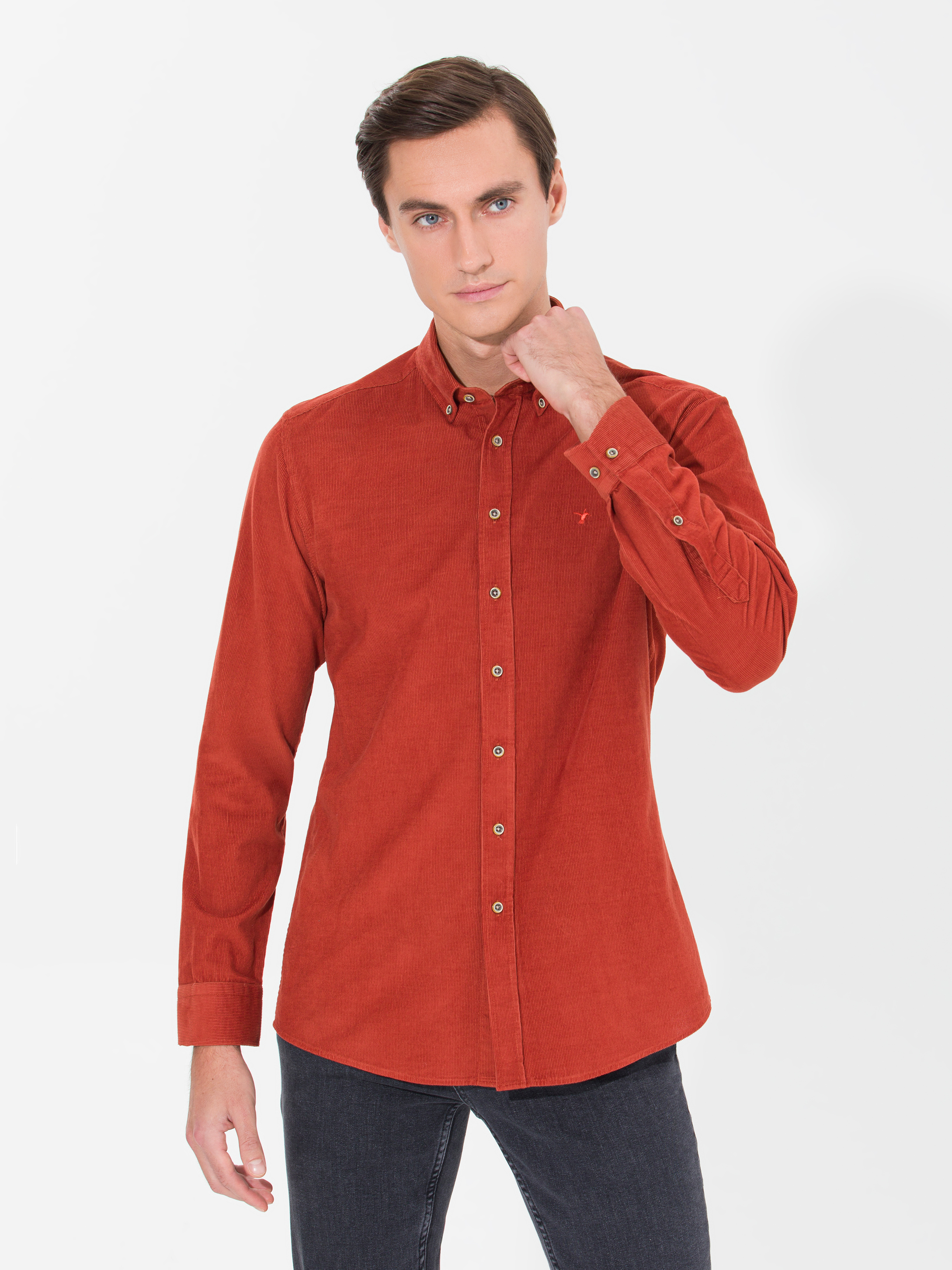 

Рубашка мужская Cacharel G051SZ0040EDEN красная M, Красный, G051SZ0040EDEN