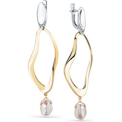 

Серьги из комбинированного золота Master Brilliant 2-508179-00-28, бриллиант, 2-508179-00-28