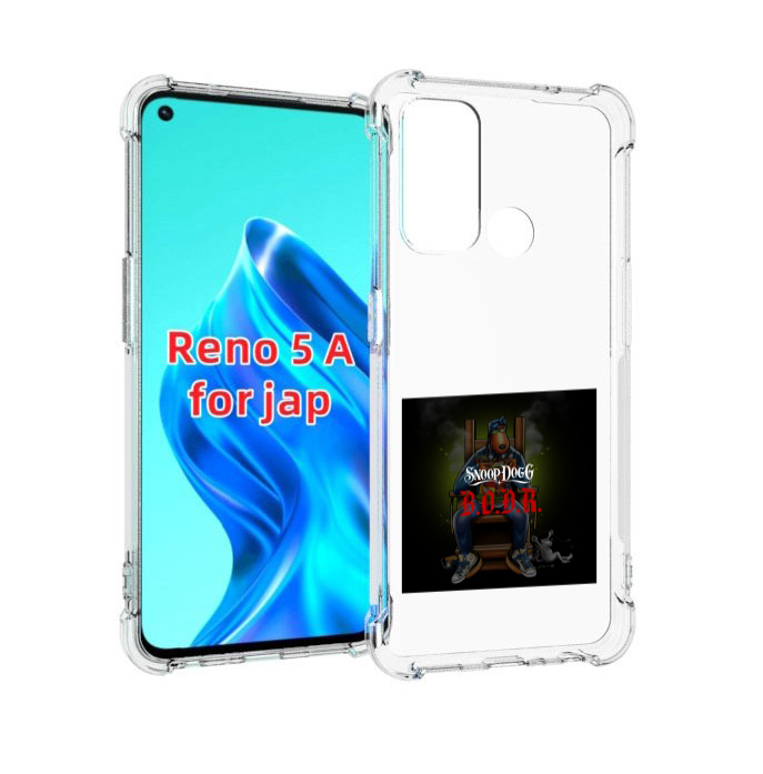

Чехол MyPads Snoop Dogg B для Oppo Reno 5A, Прозрачный, Tocco