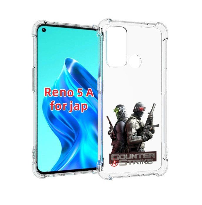 

Чехол MyPads КС для Oppo Reno 5A, Прозрачный, Tocco