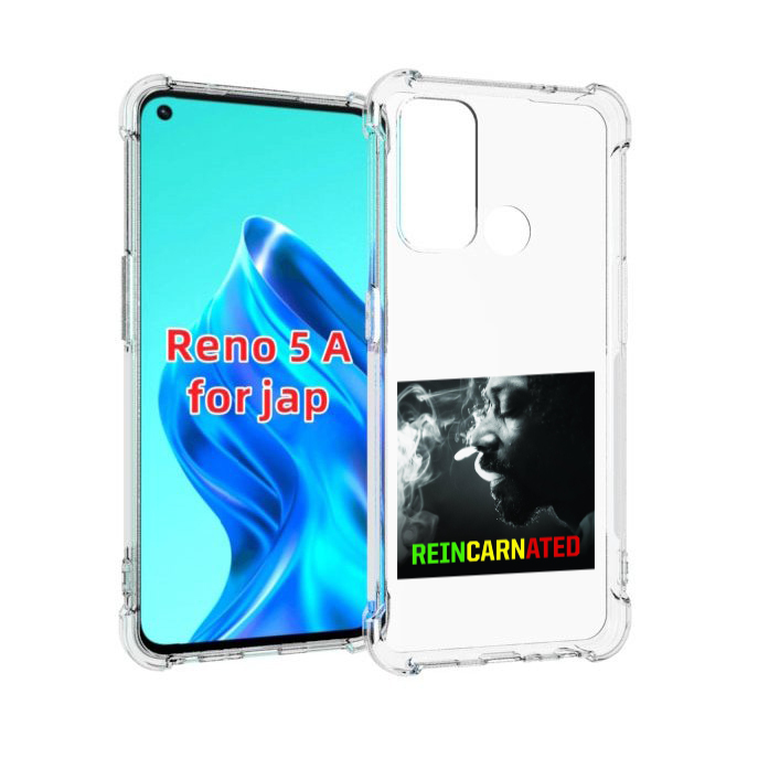 

Чехол MyPads Snoop Dogg REINCARNATED для Oppo Reno 5A, Прозрачный, Tocco