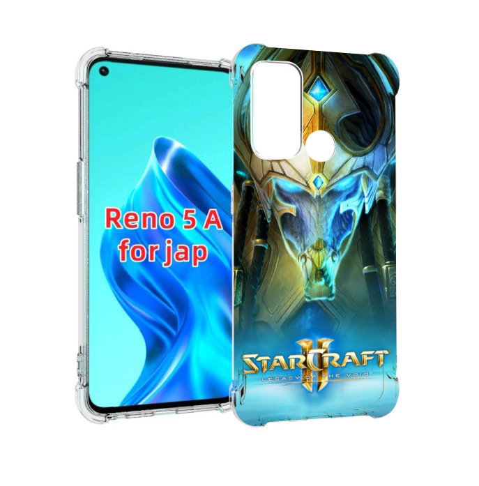 

Чехол MyPads StarCraft II Legacy of the Void для Oppo Reno 5A, Прозрачный, Tocco