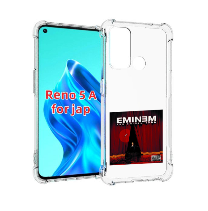 

Чехол MyPads THE EMINEM SHOW для Oppo Reno 5A, Прозрачный, Tocco