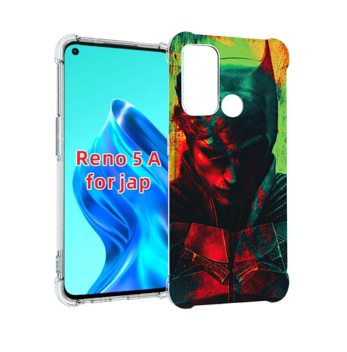 

Чехол MyPads The Batman для Oppo Reno 5A, Прозрачный, Tocco