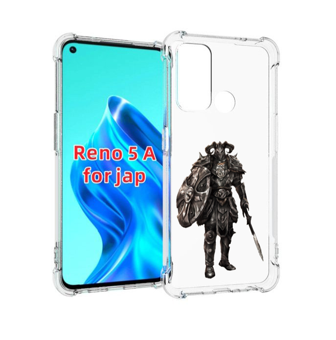 

Чехол MyPads The-Elder-Scrolls-Online для Oppo Reno 5A, Прозрачный, Tocco