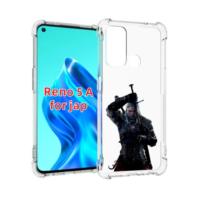 

Чехол MyPads The-Witcher-3-Ведьмак для Oppo Reno 5A, Прозрачный, Tocco