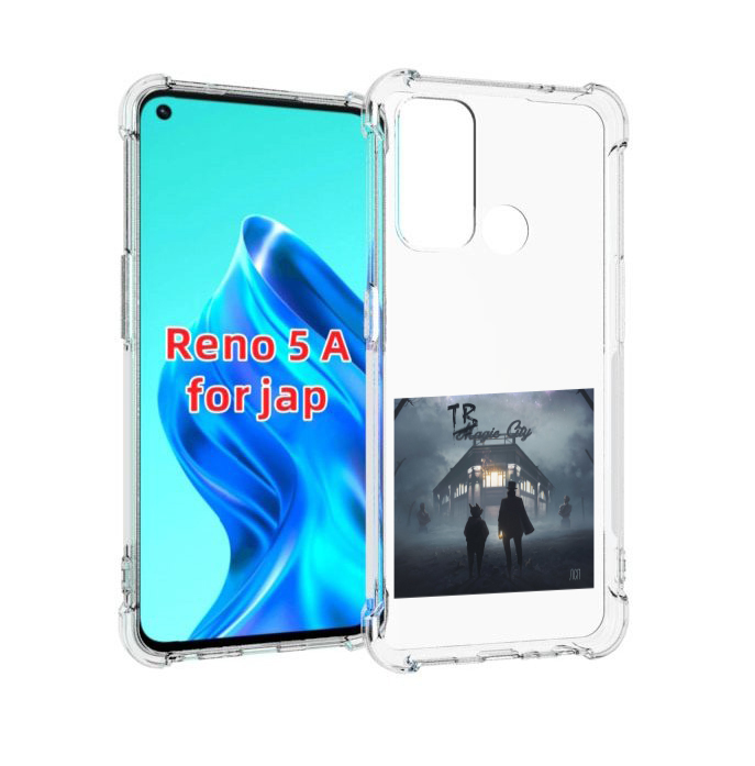 

Чехол MyPads Tragic City ЛСП для Oppo Reno 5A, Прозрачный, Tocco