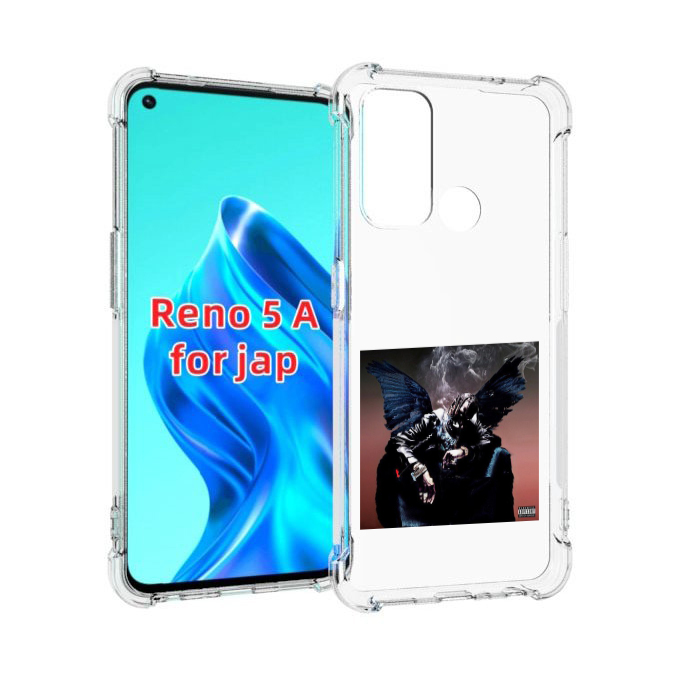 

Чехол MyPads Travis Scott - Birds In The Trap Sing McKnight для Oppo Reno 5A, Прозрачный, Tocco