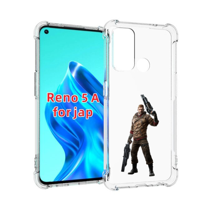 

Чехол MyPads Wolfenstein для Oppo Reno 5A, Прозрачный, Tocco
