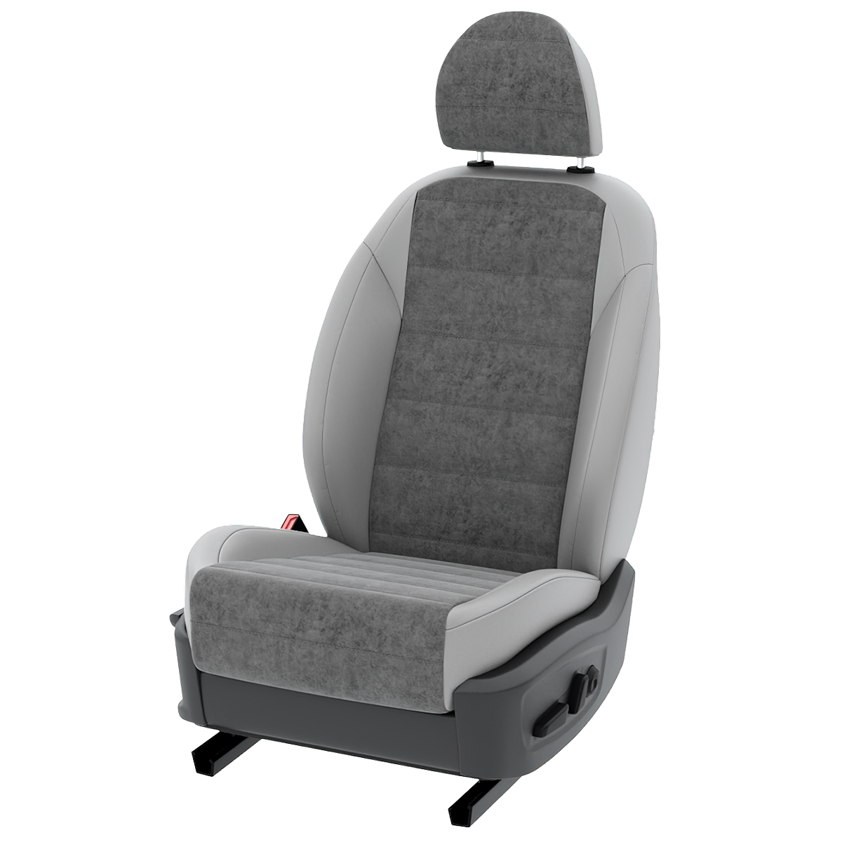 

Чехлы Автолето для Шевроле Орландо 5 мест LA854C15 Алькантара серый и светло-серый, 89