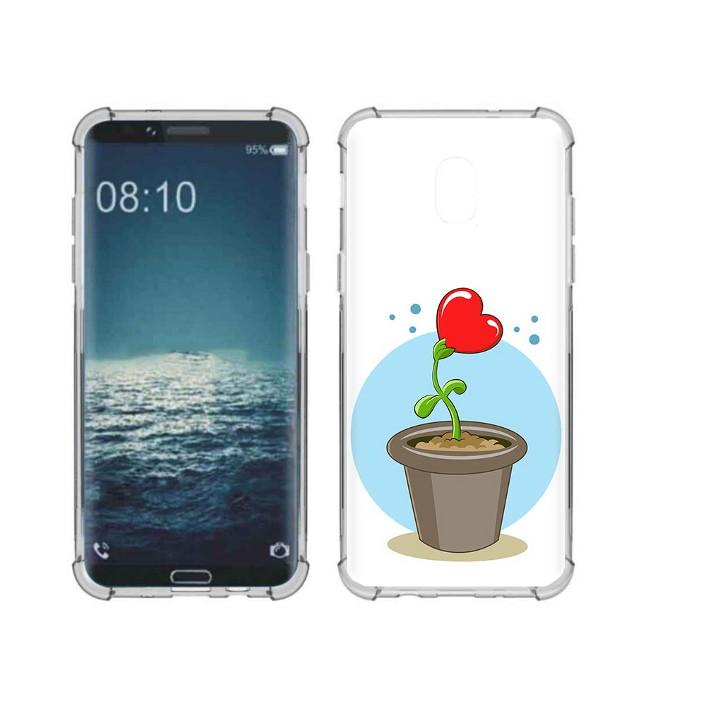 Чехол MyPads Tocco для Samsung Galaxy J3 Растение любви 14 февраля (PT226926.574.145)