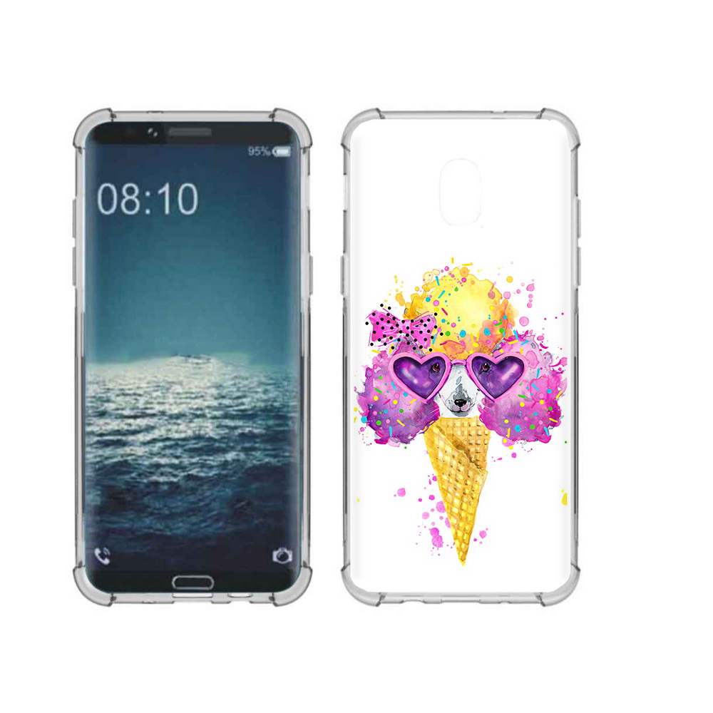 

Чехол MyPads Tocco для Samsung Galaxy J3 Рожок (PT226926.574.146), Прозрачный, Tocco