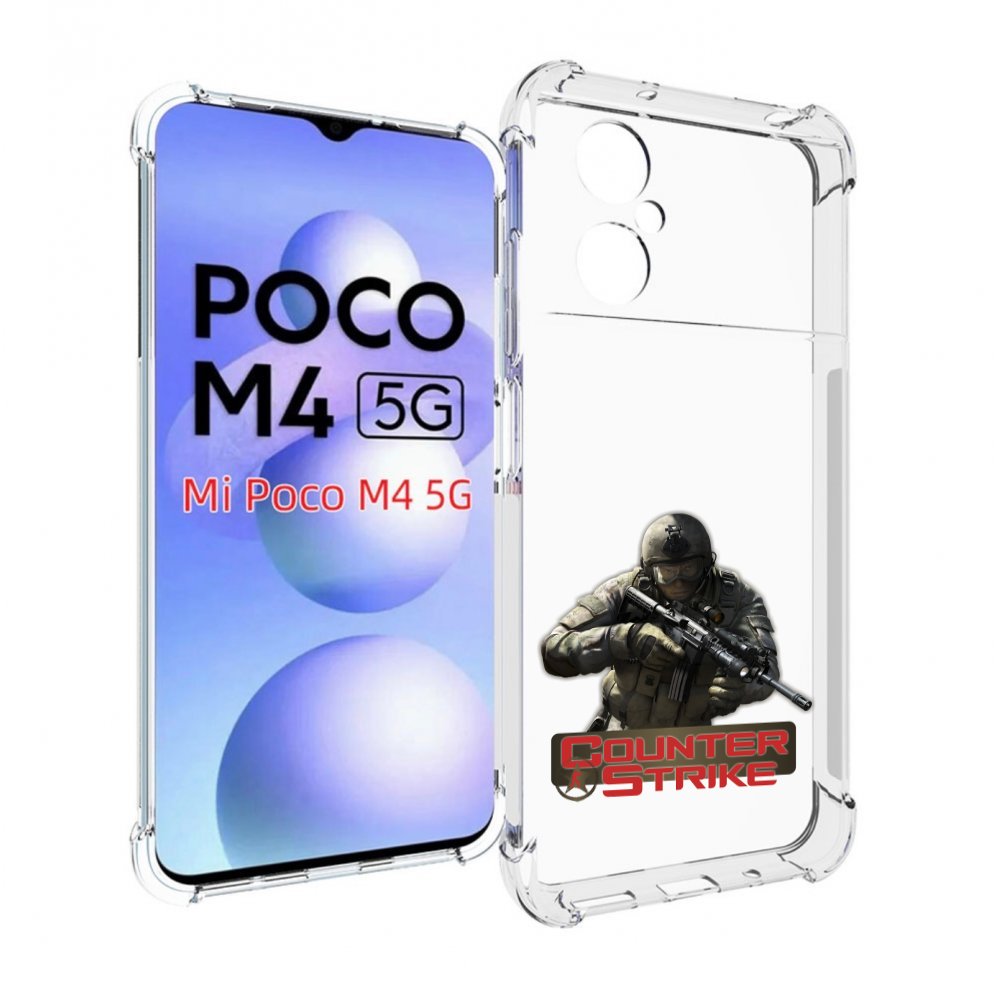

Чехол MyPads Контра для Xiaomi Poco M4 5G, Прозрачный, Tocco