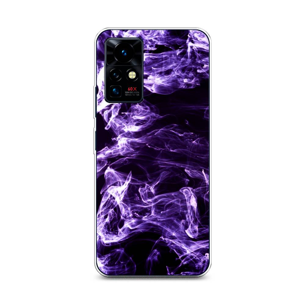 фото Чехол на infinix zero x pro "фиолетовый дым" case place