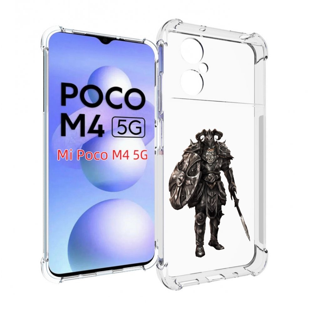 

Чехол Mypads The-Elder-Scrolls-Online Для Poco M4 5G, Прозрачный, Tocco