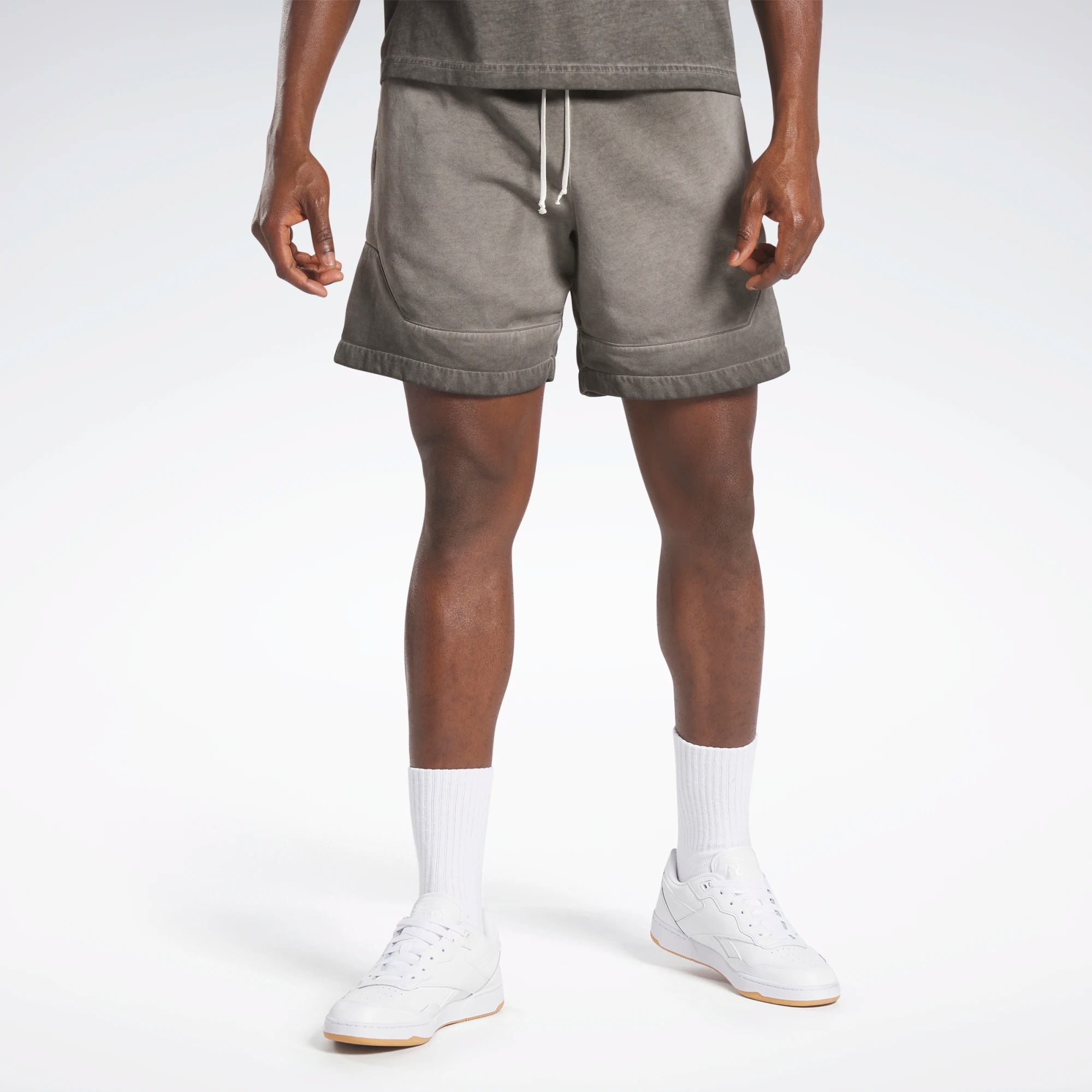 

Шорты мужские Reebok BB BASKETBALL BI-DYE SHOR серые M, Серый, BB BASKETBALL BI-DYE SHOR