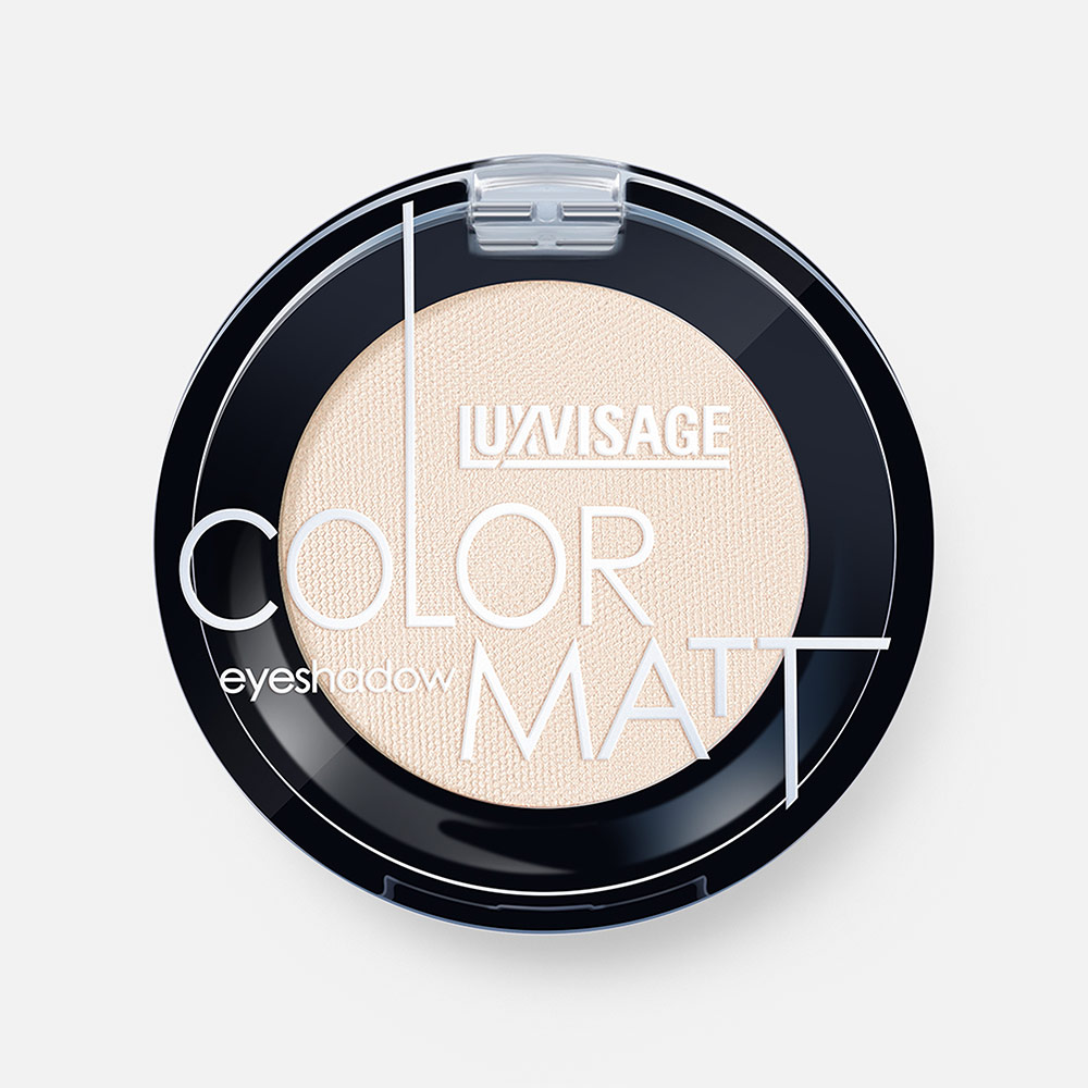 Тени для век Luxvisage Color Matt №11 Ivory, 1.5 г luxvisage тени glam look