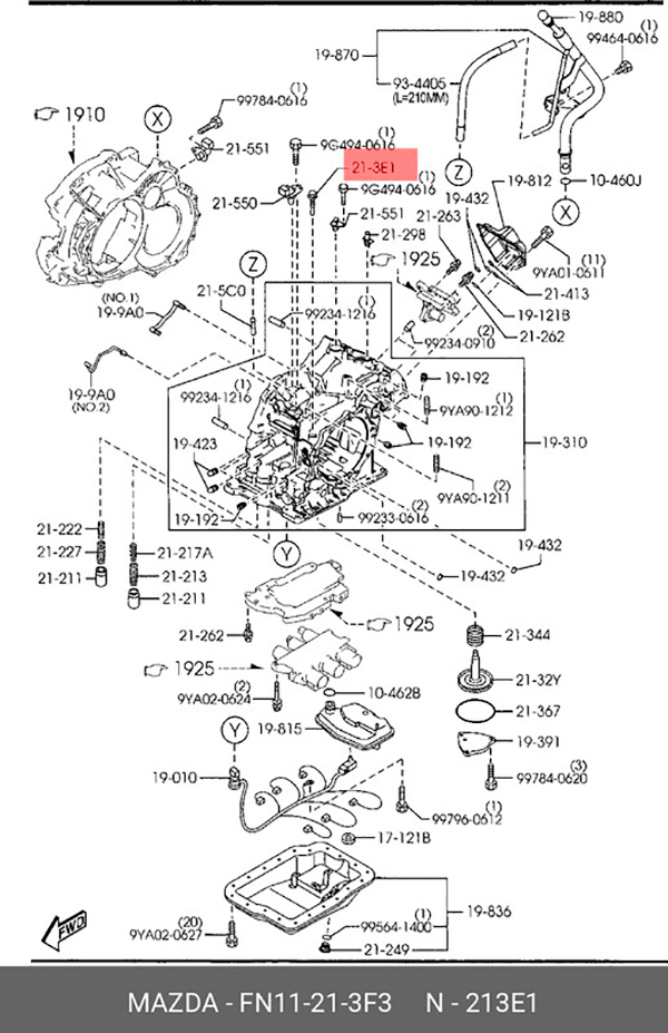 

Болт Регулировочный Акпп, L-36,25Мм, Mazda2 (De), Mazda3 (Bk/Bl/Bm), Mazda6 (Gg/Gh), Cx-7