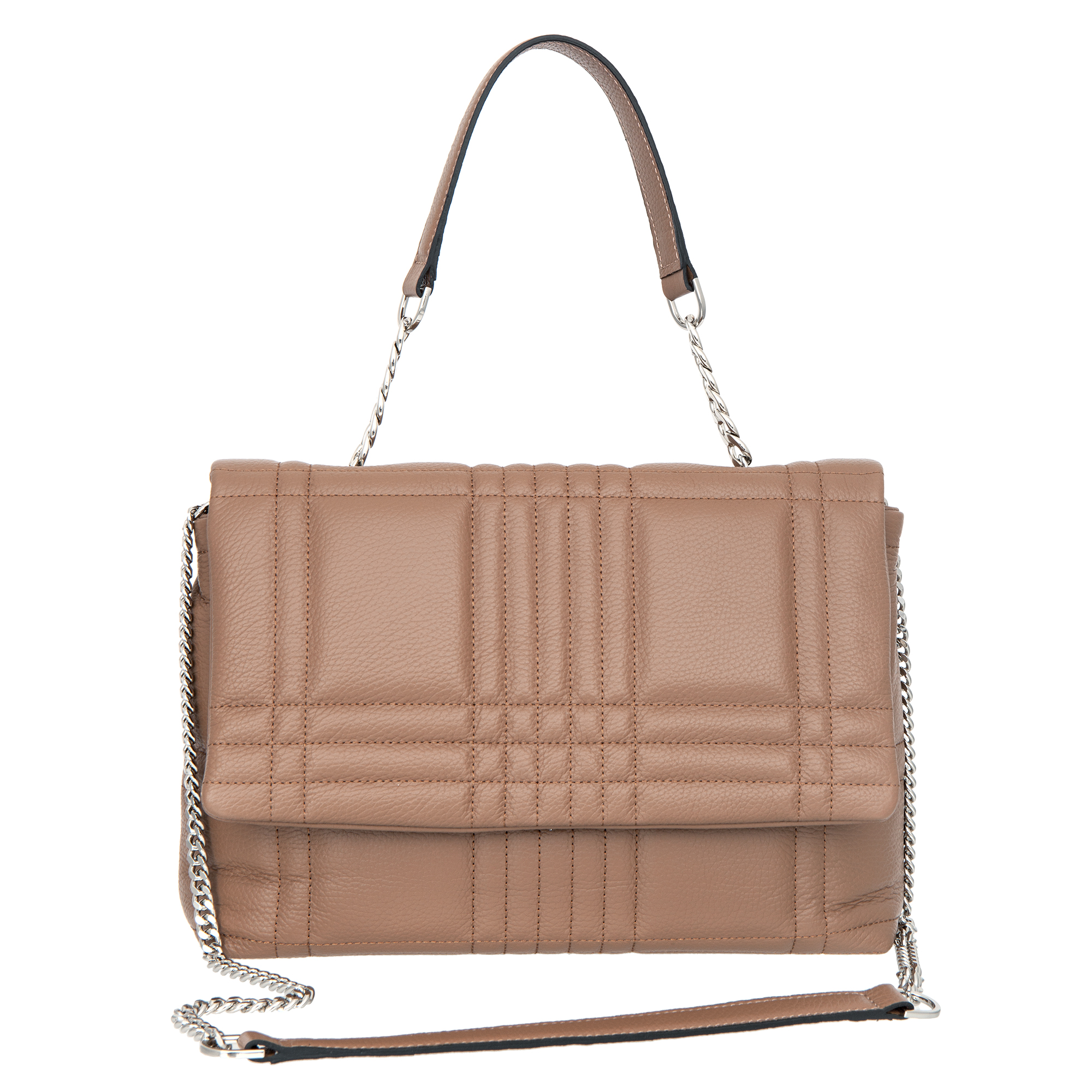 

Сумка женская Sergio Belotti 60627, light walnut, Бежевый, 60627
