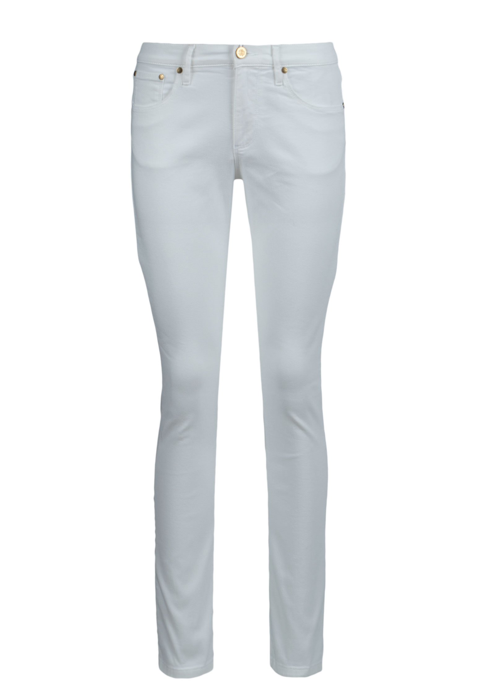 

Джинсы женские Roberto Cavalli 105383 белые 48 IT, 105383