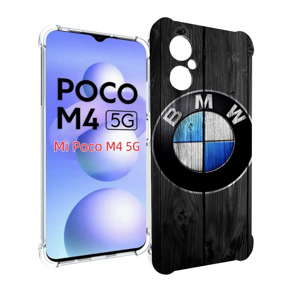 

Чехол Mypads Bmw 5 Мужской Для Poco M4 5G, Прозрачный, Tocco