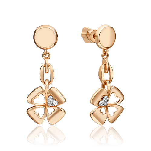 

Серьги подвески из золота с бриллиантом PLATINA jewelry 02-4820-00-101-1111_0, 02-4820-00-101-1111_0