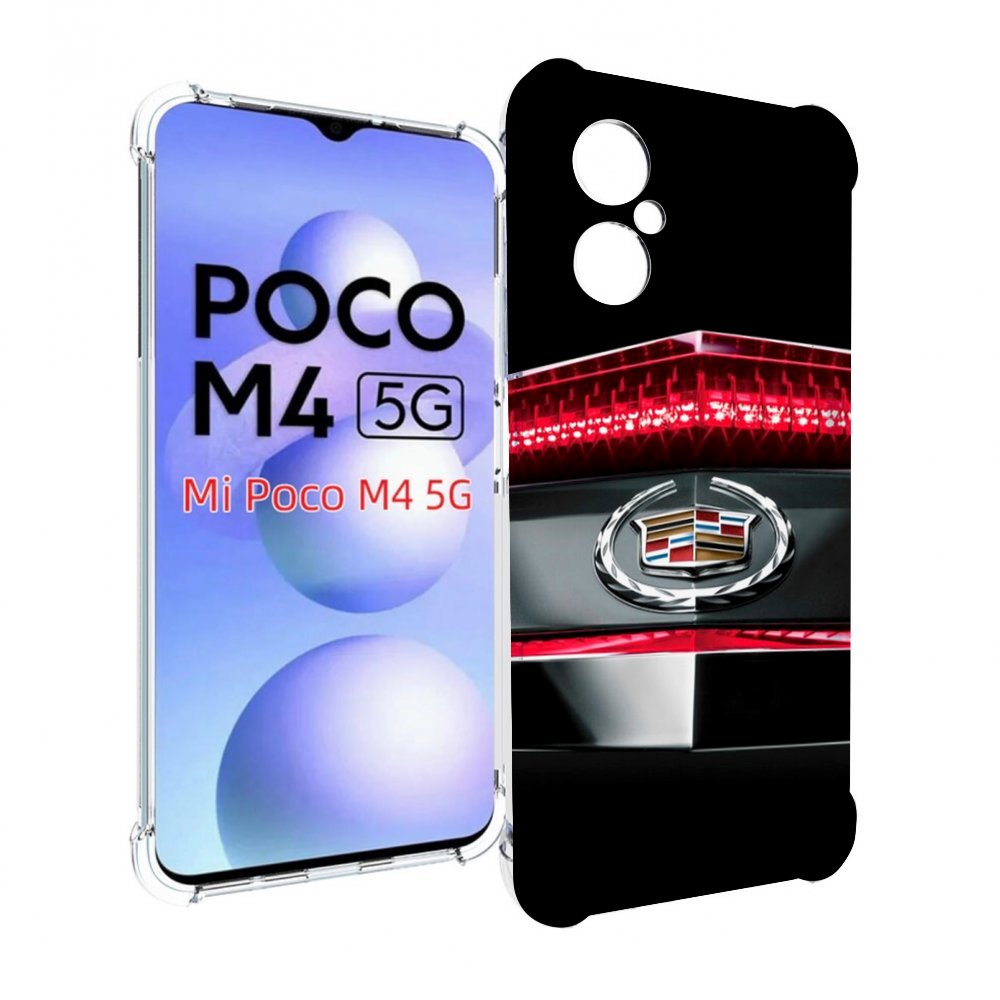 

Чехол Mypads Cadillac 1 Мусжкой Для Poco M4 5G, Прозрачный, Tocco