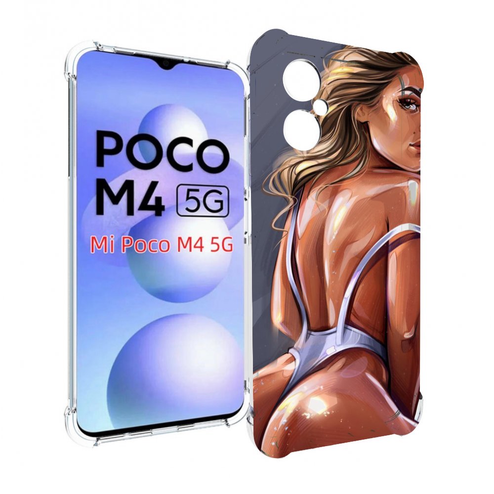 

Чехол MyPads craigos-art для Xiaomi Poco M4 5G, Прозрачный, Tocco
