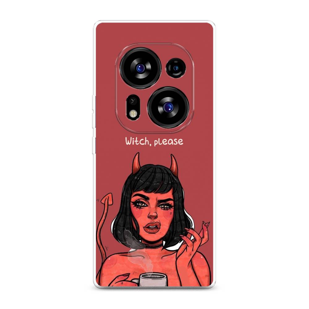 

Чехол Awog на Tecno Phantom X2"Evil Girl", Красный;черный, 303350-6