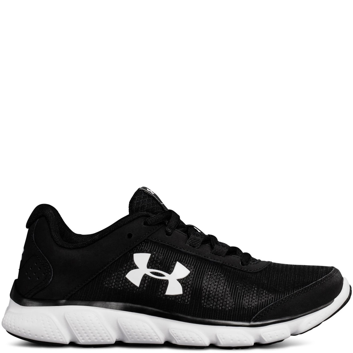 фото Кроссовки женские under armour micro g ® assert 7 черные 6 us