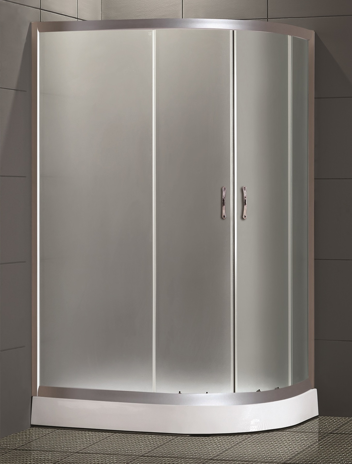 

Душевое ограждение Loranto CS-1285 SK low L 100х80х195, поддон 14 см