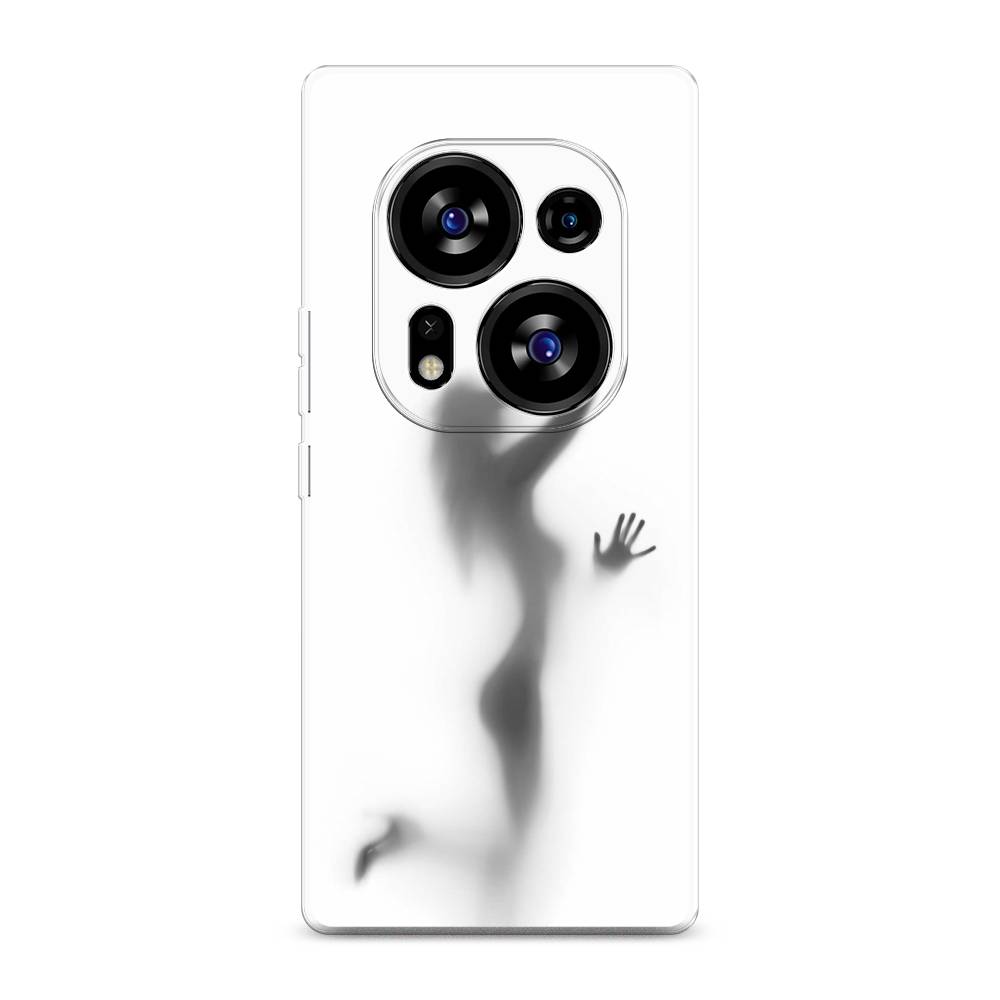 

Чехол Awog на Tecno Phantom X2"Стекло в душе", Белый;серый;черный, 303350-7