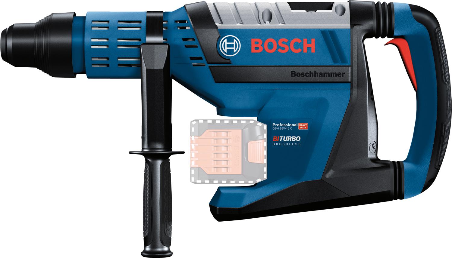 Аккумуляторный перфоратор BOSCH GBH 18V-45 C 0611913120 без АКБ и З/У