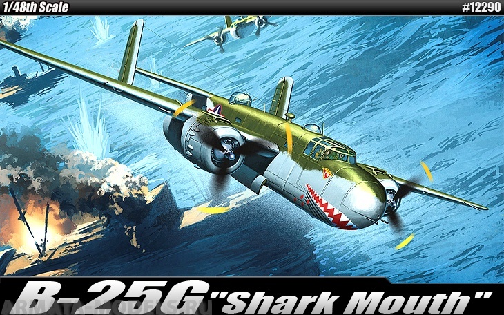 

12290 Самолет B-25G Shark Mouth