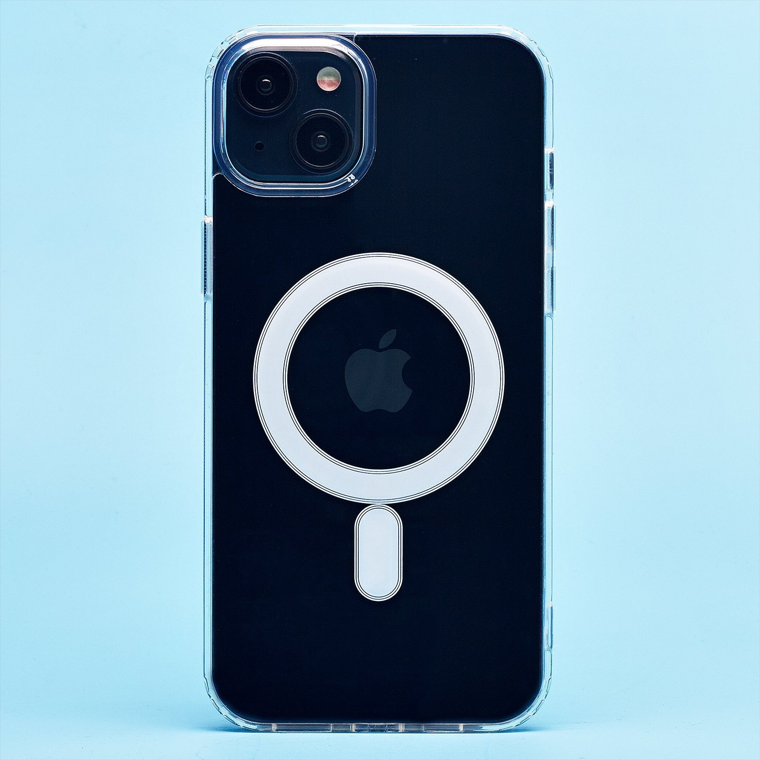 

Чехол для iPhone 15 Plus силиконовый MagSafe 2 прозрачный