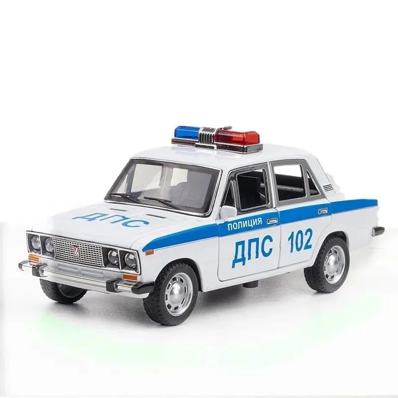 Коллекционная машинка металлическая Lada 2107 1:24