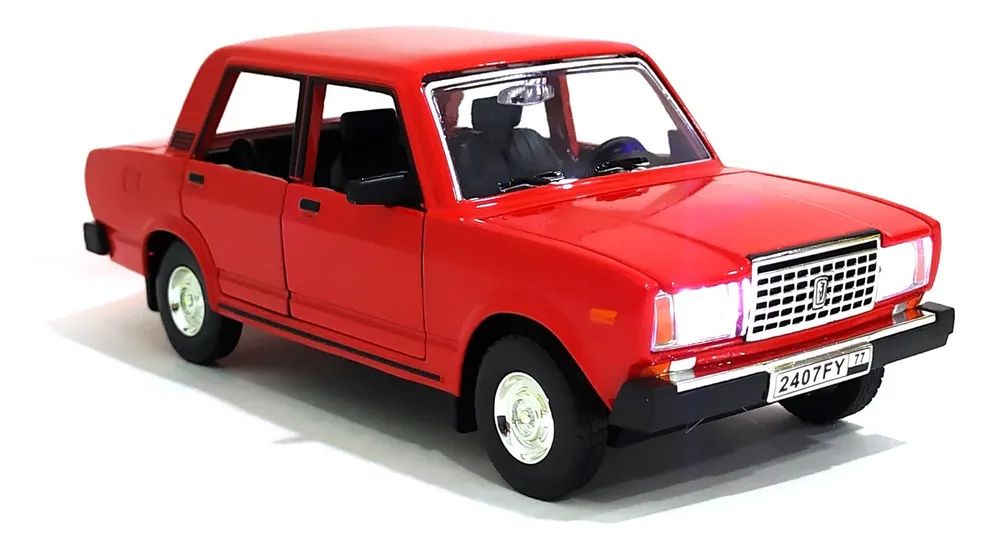 Коллекционная машинка металлическая Lada 2107 1:24 коллекционная машинка xpx металлическая lada 2106 1 24 красный