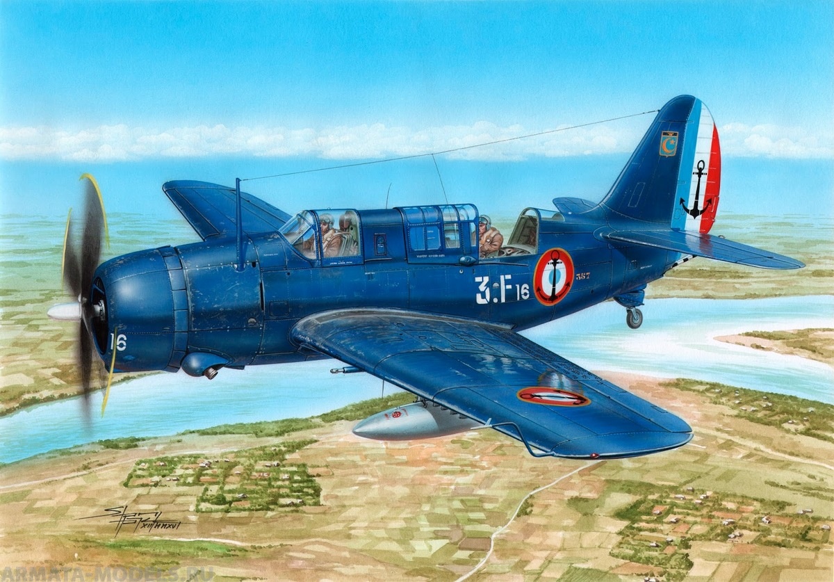 

SH72350 Самолт SB2C-5 Helldiver The Final Version